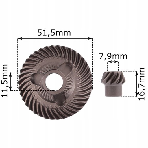 Фланец шестерни BOSCH GWS 14-125 CIE