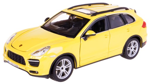 МОДЕЛЬ PORSCHE CAYENNE TURBO МЕТАЛЛ BBURAGO 1:24 ЖЕЛТЫЙ