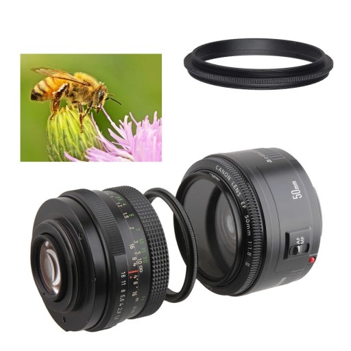 Pierścień odwrotnego mocowania 49mm 58mm 49 - 58