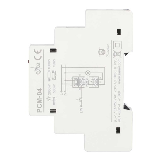 ZAMEL EXTA PRZEKAŹNIK WIELOFUNKCYJNY 230V PCM-04