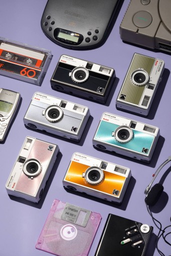 Аналоговая камера KODAK EKTAR H35N для полукадровой пленки 35 мм, 2 фоторамки