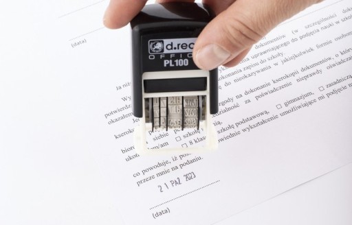 Штамп даты ISO PL100 Польские даты