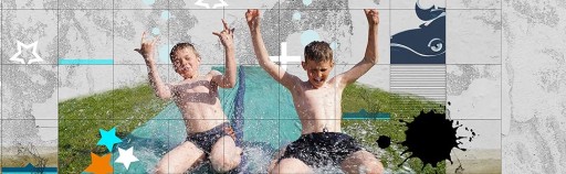 ВОДНАЯ ГОРКА БОЛЬШАЯ XL 9,5 М ДЛЯ ГОНОК ВОДНАЯ ГОРКА ДВЕ СТОЙКИ ДУШ