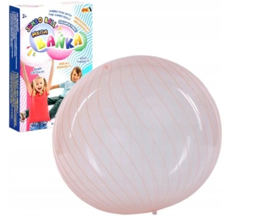 Mega Bubble Jumbo Ball 80 см оранжевый