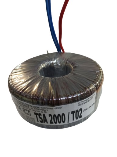 Тороидальный трансформатор 2000ВА 230В/110В TSA 2000/T02