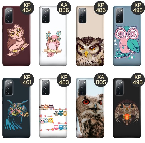 Случай для Samsung Galaxy S20 Fe / 5G Designs Owl Cover Cover