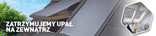 AMZ 092 1% Маркизная штора для мансардных окон Fakro и OptiLight 78x118 RAL 7022