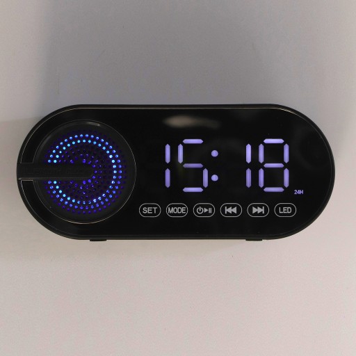 BUDZIK MŁODZIEŻOWY RADIOBUDZIK BLUETOOTH GŁOŚNIK