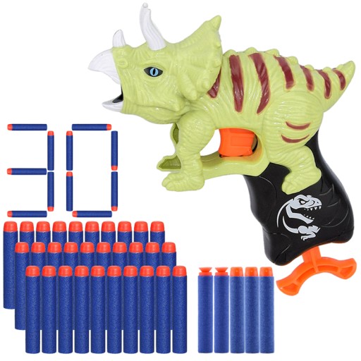 BLAZESTORM ДИНОЗАВРОВАЯ ПЕННАЯ ПУСКОВАЯ ПУЛЬТА NERF