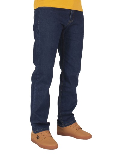 Spodnie męskie jeans W:38 100 CM L:30 granat