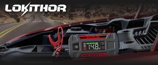 Стартер Powerbank Lokithor J402 12В 3000А
