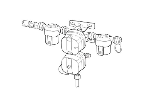 Газовый фильтр для моноконтроля CS 2 ПК. Truma w-wa