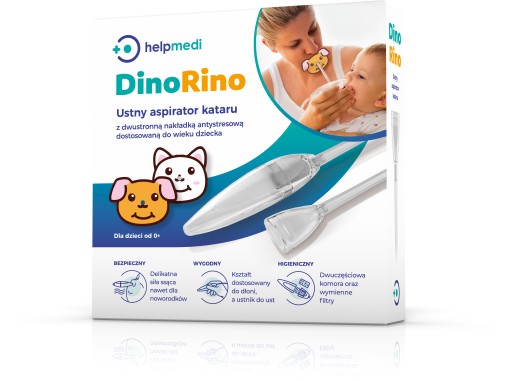 Аспиратор для полости рта Helpmedi DinoRino
