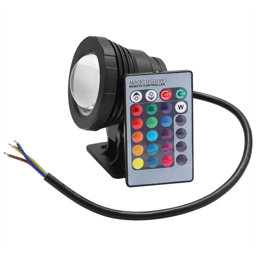 Светодиодный подводный светильник RGB Водонепроницаемый Многоцветный