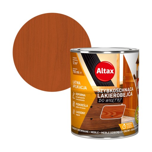 ALTAX LAKIEROBEJCA SZYBKOSCHNĄCA 0,75L TIK