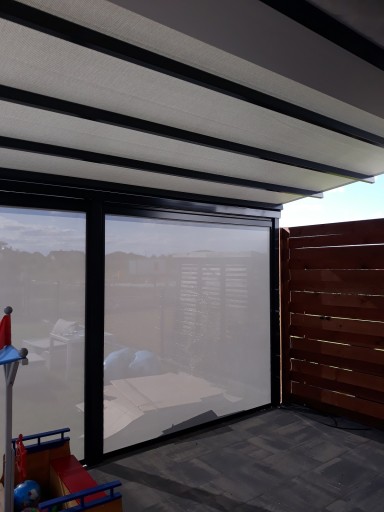 Pergola tarasowa ogrodowa przyścienna 400x250