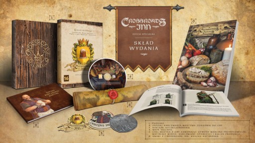 КОРОБКА ПОКУЛИНАРНОЙ КНИГИ CROSSROADS INN SPECIAL ED PL