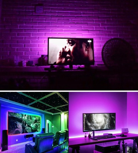Светодиодная лента RGB 5M DIGITAL WS2811 IP67 30+IC ЭФФЕКТ РАДУГИ 14Вт/м ВОДОНЕПРОНИЦАЕМАЯ