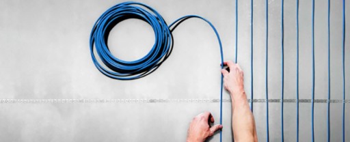 Kabel ogrzewanie podłogowe akumulacyjne 40m 10W/m