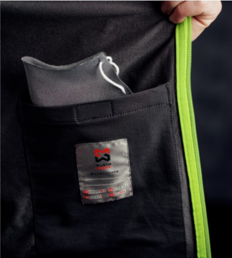 КУРТКА WURTH STRETCH EVOLUTION LIME M СОФТШЕЛЛ