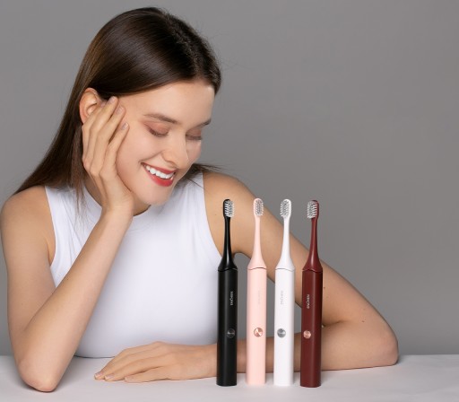 Звуковая зубная щетка Enchen Aurora + 2 насадки