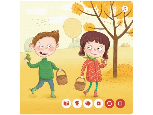 ЧИТАЙТЕ вместе с ALBIK Talking BOOK AUTUMN Мини-книга ALBIK Seasons 2+