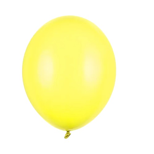 Balony lateksowe 12cm cytrynowe Pastel Lemon Zest - 100 sztuk Strong