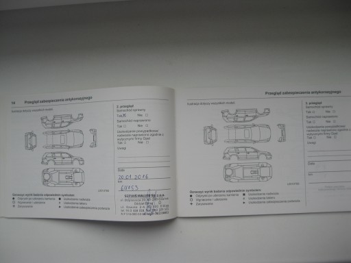 OPEL książka serwisowa 07.2013 rok PL OPEL przeglądy serwis PL