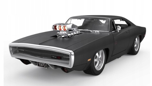 Большое автомобильное зарядное устройство Dodge Charger с дистанционным управлением 1970 1:14 RASTAR + светодиод