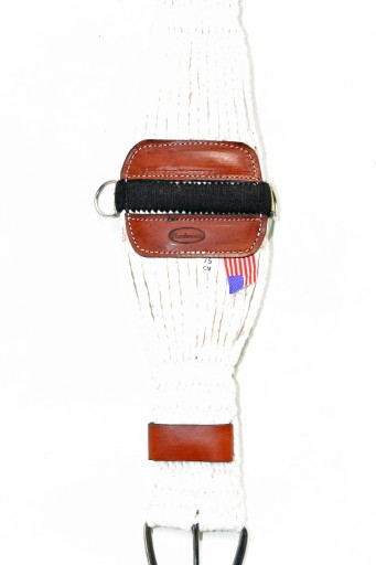 POPRĘG SZNURKOWY WESTERN 85cm KLAMRA Z ROLKĄ