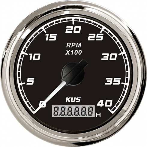 Универсальный яхтенный тахометр KUS SEAQ 4000
