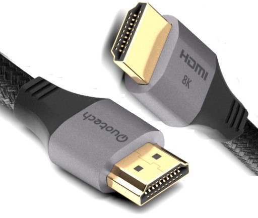 HDMI 2.1 8K Ultra High Speed ​​кабель QUOTECH 0,5м