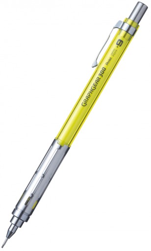 Карандаш механический с ластиком PENTEL для стилусов GRAPHGEAR300 0,9 мм HB в футляре