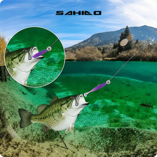 НАБОР СПИНИНГОВЫХ ПРИМЕН 7 СМ SAHIDO RIP ACTION BURST НАБОР 30 ШТ. СУДАК