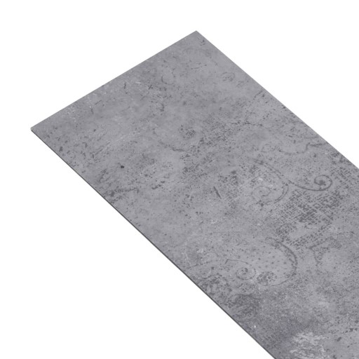 SAMOPRZYLEPNE PANELE PODŁOGOWE PVC 5,21M² 2MM SZARE