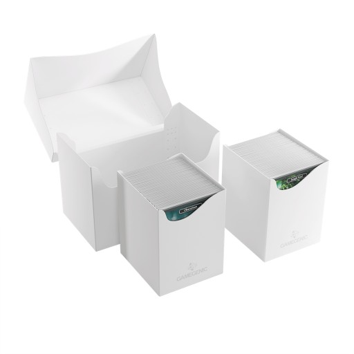 Коробка для карт Gamegenic: Double Deck Holder 200+ XL — белая