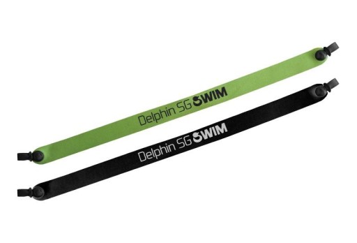Плавающий ремешок для очков Delphin SWIM, черный
