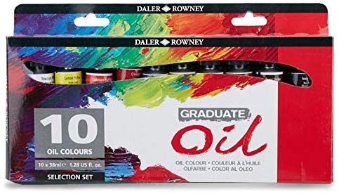 Краски масляные ВЫПУСКНИК 10кол х 38 мл Daler Rowney