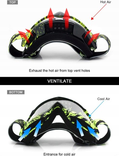 МОТОЦИКЛОВЫЕ ОЧКИ ATV MX UV400 МОТОКРЕСТНЫЕ ОЧКИ