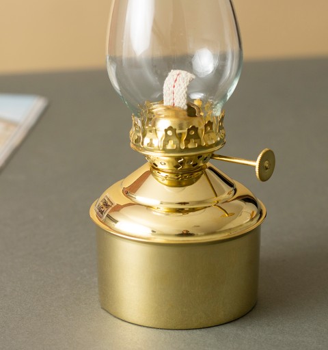МАСЛЯНАЯ ЛАМПА-фонарь GOLD GLOSS, высота 20см.