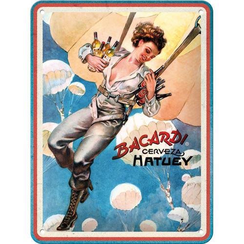 Доска Bacardi Cerveza Hatuey 15x20 металл 26252