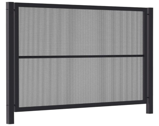 Brama Wjazdowa Przesuwna INCOGNITO BR.20.1.2 Ocynk RAL Antracyt 120x200 cm