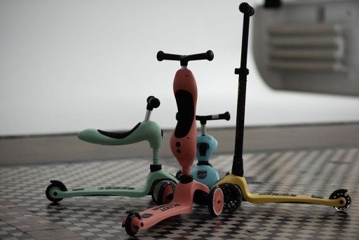 Scootandride Highwaykick1 Peach - Scooter и 2IN1 езда для детей 1-5