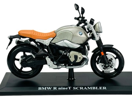 BMW R NineT Scrambler BASIC 1:12 модель Maisto 32701