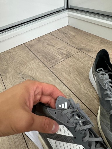 ADIDAS GV7071 ADIOS 7 BUTY BIEGANIE SZARE 43 1/3 27,5 CM
