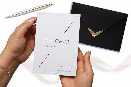 VOUCHER ZŁOTY KARTA BON PODARUNKOWY UPOMINKOWY ZŁOTE, SREBRNE ROSE GOLD