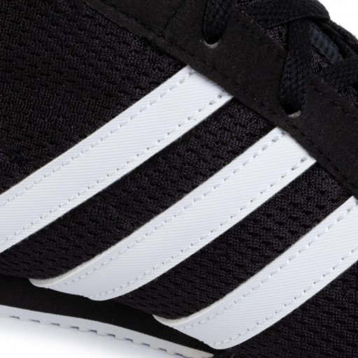 ТРЕНИРОВОЧНЫЕ ВЫСОКИЕ БОКСЕРСКИЕ КРОССОВКИ ADIDAS BOX HOG 2 FX0561, ЧЕРНЫЕ, размер 42 2/3