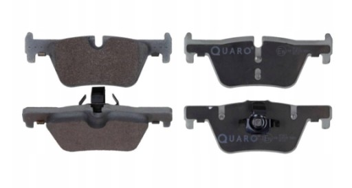 Quaro QP5621 Zestaw klocków hamulcowych, hamulce tarczowe