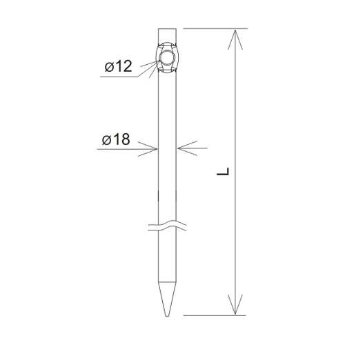 СТРУНОДЕРЖАТЕЛЬ ПРИВОДНОЙ 40 см АН-31Э/ОГ/ АН-КОМ