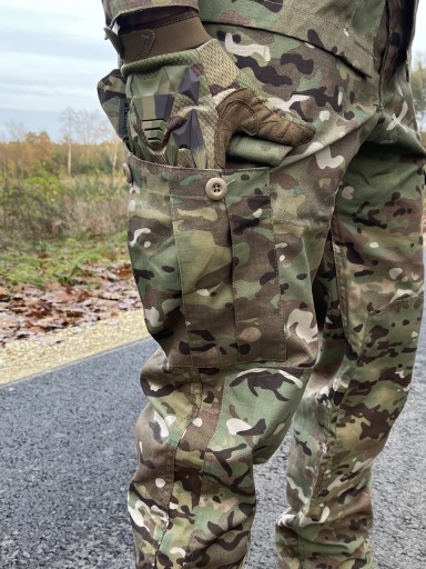 Тактические военные брюки Multicam WZ10 Texar XL
